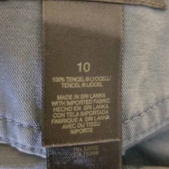 Vintage Tencel Flare Hem Skirt Side Zip  Size M - Picture 7 of 7